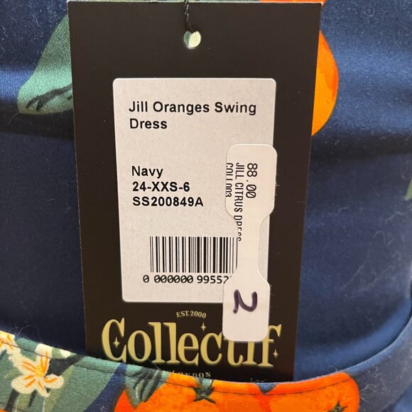 Jill Oranges Swing Dress - Picture 4 of 4